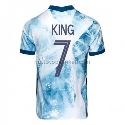 Noorwegen Voetbalshirt Joshua King 7 Uit Tenue 2020-2021 Korte Mouw
