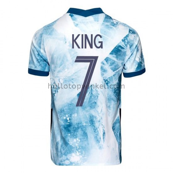 Noorwegen Voetbalshirt Joshua King 7 Uit Tenue 2020-2021 Korte Mouw