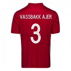Noorwegen Voetbalshirt Kristoffer Ajer 3 Thuis Tenue 2020-2021 Korte Mouw