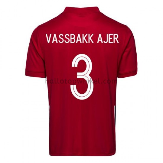Noorwegen Voetbalshirt Kristoffer Ajer 3 Thuis Tenue 2020-2021 Korte Mouw
