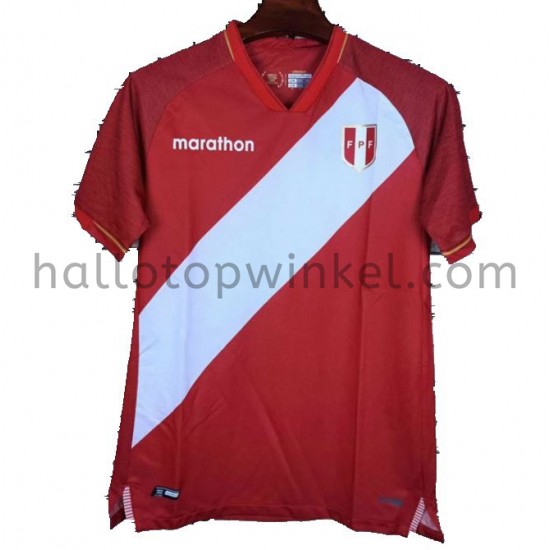 Peru Voetbalshirt Thuis Tenue 2020-2021 Korte Mouw