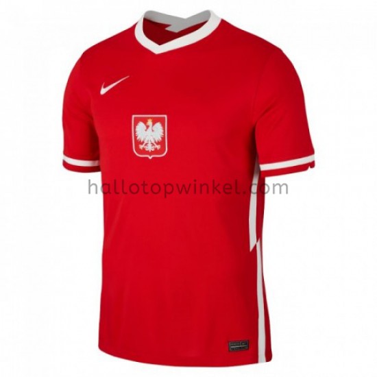 Polen Voetbalshirt Uit Tenue EK 2020 Korte Mouw