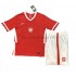 Polen Voetbalshirt Kleuters/Kids Uit Tenue EK 2020 Korte Mouw