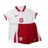 Polen Voetbalshirt Kleuters/Kids Thuis Tenue EK 2020 Korte Mouw