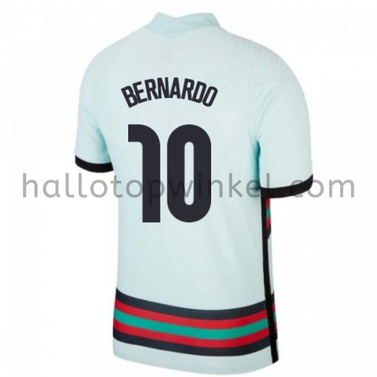Portugal Voetbalshirt Bernardo Silva 10 Uit Tenue EK 2020 Korte Mouw