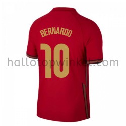 Portugal Voetbalshirt Bernardo Silva 10 Thuis Tenue EK 2020 Korte Mouw