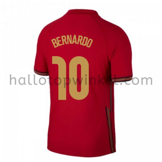 Portugal Voetbalshirt Bernardo Silva 10 Thuis Tenue EK 2020 Korte Mouw