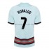 Portugal Voetbalshirt Cristiano Ronaldo 7 Uit Tenue EK 2020 Korte Mouw