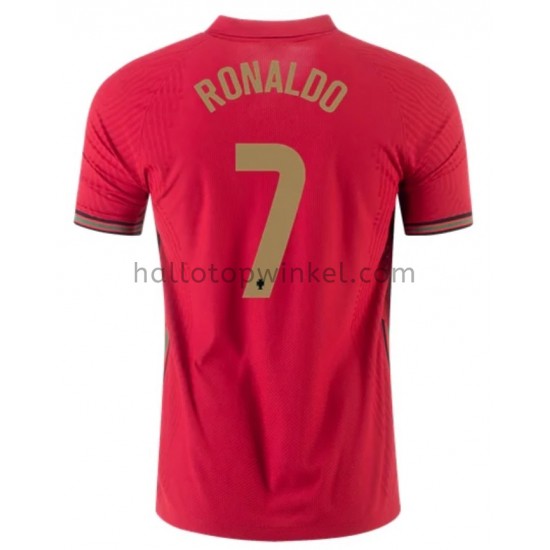 Portugal Voetbalshirt Cristiano Ronaldo 7 Thuis Tenue EK 2020 Korte Mouw