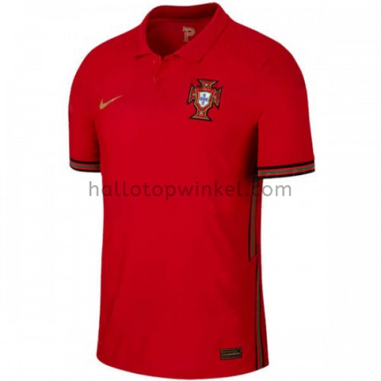 Portugal Voetbalshirt Thuis Tenue EK 2020 Korte Mouw