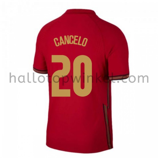 Portugal Voetbalshirt Joao Cancelo 20 Thuis Tenue EK 2020 Korte Mouw
