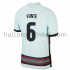 Portugal Voetbalshirt Jose Fonte 6 Uit Tenue EK 2020 Korte Mouw