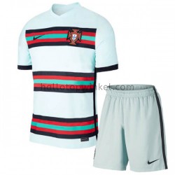 Portugal Voetbalshirt Kleuters/Kids Uit Tenue EK 2020 Korte Mouw