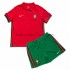 Portugal Voetbalshirt Kleuters/Kids Thuis Tenue EK 2020 Korte Mouw