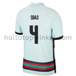 Portugal Voetbalshirt Ruben Dias 4 Uit Tenue EK 2020 Korte Mouw