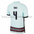 Portugal Voetbalshirt Ruben Dias 4 Uit Tenue EK 2020 Korte Mouw