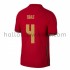 Portugal Voetbalshirt Ruben Dias 4 Thuis Tenue EK 2020 Korte Mouw
