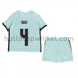 Portugal Voetbalshirt Ruben Dias 4 Kleuters/Kids Uit Tenue EK 2020 Korte Mouw