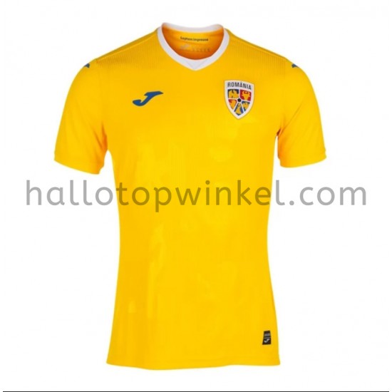 Roemenië Voetbalshirt Thuis Tenue 2021 Korte Mouw