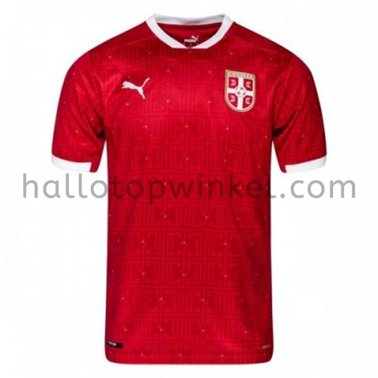 Servië Voetbalshirt Thuis Tenue 2020-2021 Korte Mouw