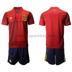 Spanje Voetbalshirt Kleuters/Kids Thuis Tenue EK 2020 Korte Mouw