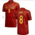 Spanje Voetbalshirt Koke 8 Thuis Tenue EK 2020 Korte Mouw