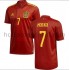 Spanje Voetbalshirt Morata 7 Thuis Tenue EK 2020 Korte Mouw
