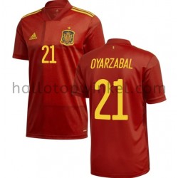 Spanje Voetbalshirt Oyarzabal 21 Thuis Tenue EK 2020 Korte Mouw