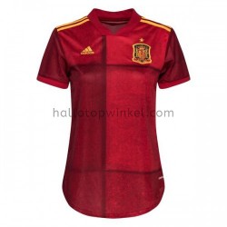 Spanje Voetbalshirt Dames Thuis Tenue EK 2020 Korte Mouw