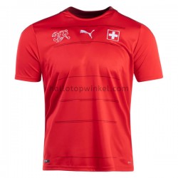 Zwitserland Voetbalshirt Thuis Tenue 2021-2022 Korte Mouw