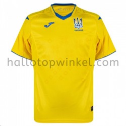 Oekraïne Voetbalshirt Thuis Tenue 2020-2021 Korte Mouw
