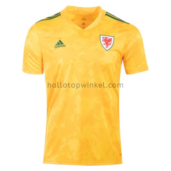Wales Voetbalshirt Uit Tenue EK 2020 Korte Mouw