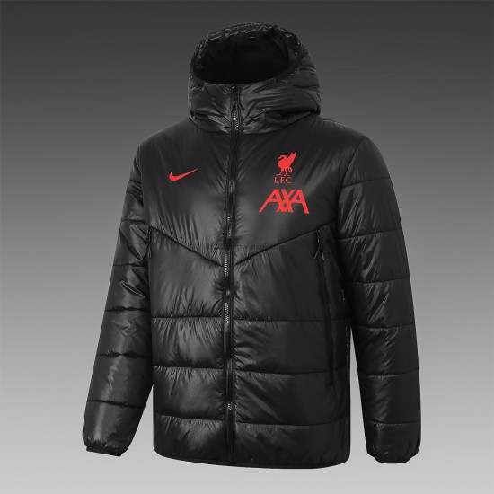 Liverpool Donsjack Zwart Heren