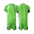 Argentinië Voetbalshirt Doelman Kleuters/Kids Thuis Tenue WK 2022 Korte Mouw