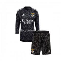 Benfica Voetbalshirt Doelman Kleuters/Kids Uit Tenue 2022-2023 Lange Mouw