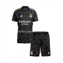 Benfica Voetbalshirt Doelman Kleuters/Kids Uit Tenue 2022-2023 Korte Mouw