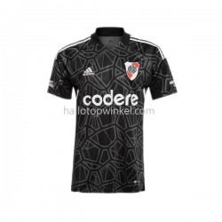 CA River Plate Voetbalshirt Doelman Heren Thuis Tenue 2023 Korte Mouw