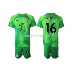 Chelsea Voetbalshirt Edouard Mendy 16 Doelman Kleuters/Kids Derde Tenue 2022-2023 Korte Mouw