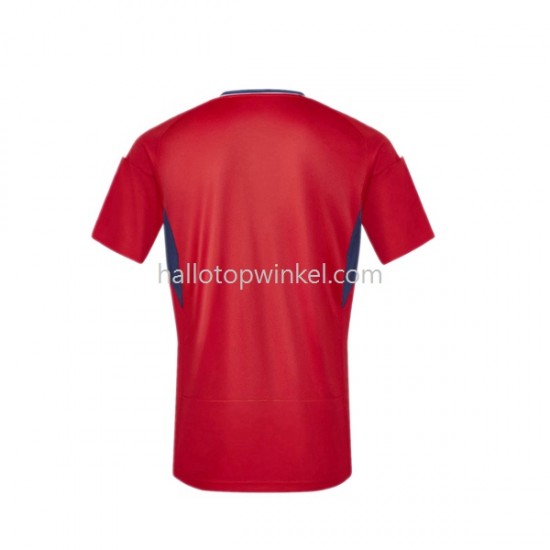 Costa Rica Voetbalshirt Heren Thuis Tenue 2023 Korte Mouw