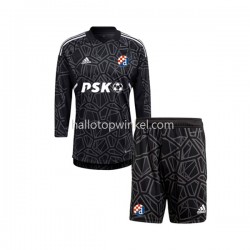 Voetbalshirt Dinamo Zagreb Doelman Kleuters/Kids Thuis Tenue 2022-2023 Lange Mouw