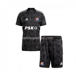 Voetbalshirt Dinamo Zagreb Doelman Kleuters/Kids Thuis Tenue 2022-2023 Korte Mouw