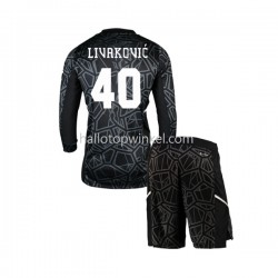 Voetbalshirt Dinamo Zagreb Livakovic 40 Doelman Kleuters/Kids Thuis Tenue 2022-2023 Lange Mouw Voetbalshirt Dinamo Zagreb Livakovic 40 Doelman Kleuters/Kids Thuis Tenue 2022-2023 Lange Mouw