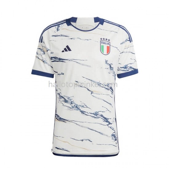 Italië Voetbalshirt Heren Uit Tenue 2023 Korte Mouw