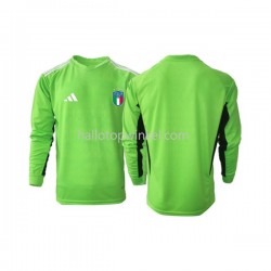 Italië Voetbalshirt Doelman Heren Thuis Tenue 2023 Lange Mouw