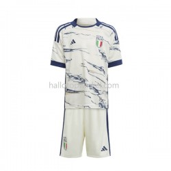 Italië Voetbalshirt Kleuters/Kids Uit Tenue 2023 Korte Mouw