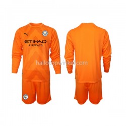 Manchester City Voetbalshirt Doelman Kleuters/Kids Derde Tenue 2022-2023 Lange Mouw