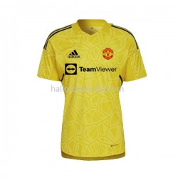 Manchester United Voetbalshirt Doelman Heren Uit Tenue 2022-2023 Korte Mouw