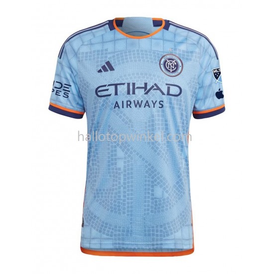 New York City Voetbalshirt FC Heren Thuis Tenue 2023-2024 Korte Mouw