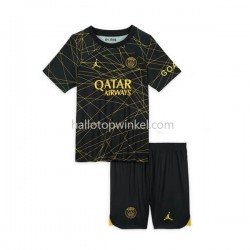 Paris Saint-Germain Voetbalshirt Kleuters/Kids Vierde Tenue 2022-2023 Korte Mouw