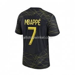Paris Saint-Germain Voetbalshirt Mbappé 7 Heren Vierde Tenue 2022-2023 Korte Mouw